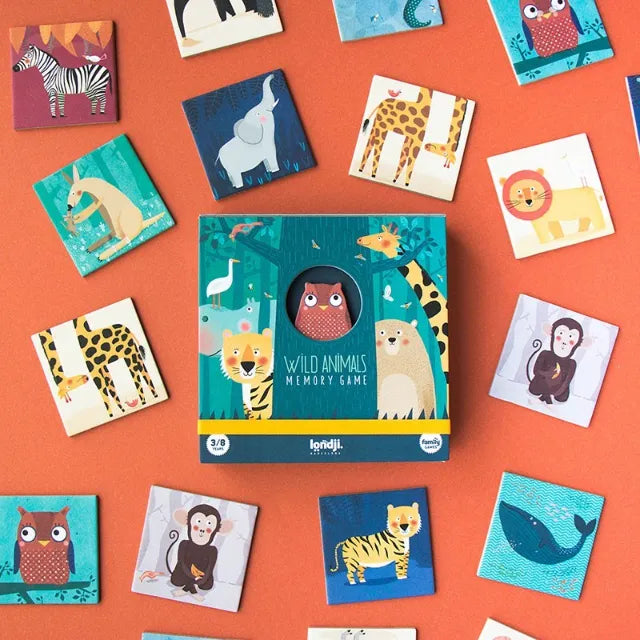 Memory game: Wild animals, LONDJI