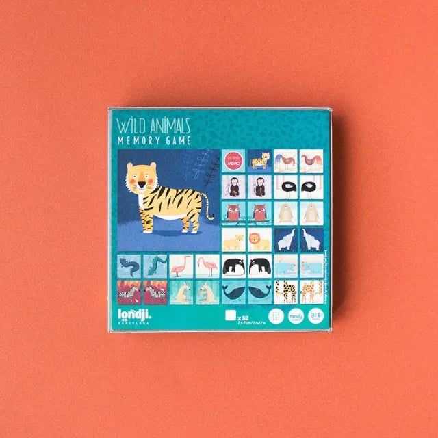 Memory game: Wild animals, LONDJI
