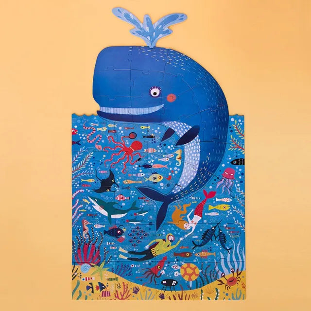 My big blue puzzle 36 pcs, LONDJI