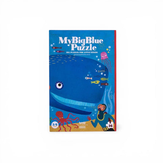 My big blue puzzle 36 pcs, LONDJI