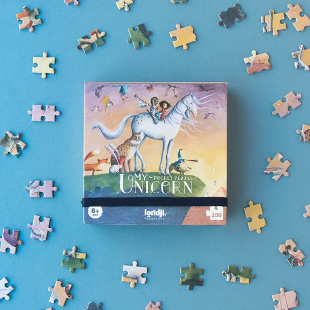 My Unicorn: 100 Pieces, Pocket Puzzle