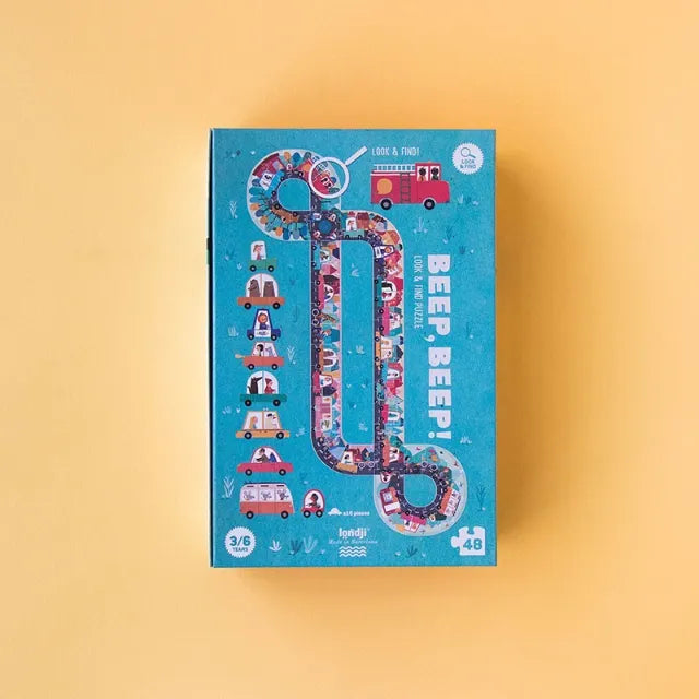 Puzzle: Beep! Beep! 48 pcs, LONDJI