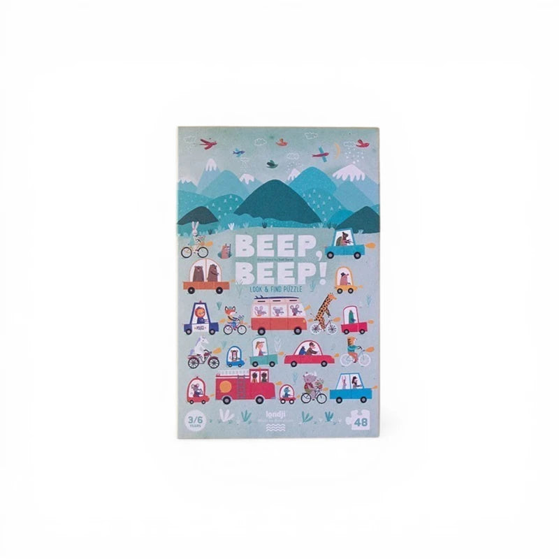 Puzzle: Beep! Beep! 48 pcs, LONDJI