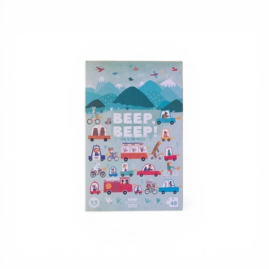 Puzzle: Beep! Beep! 48 pcs, LONDJI