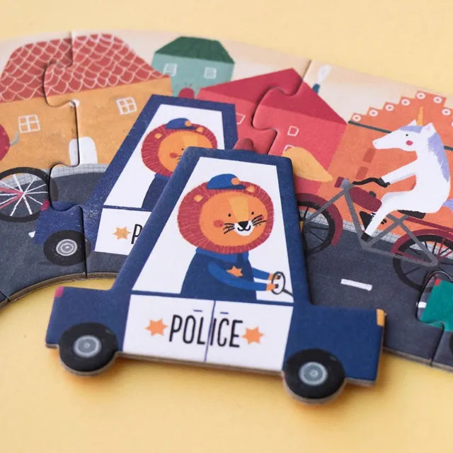 Puzzle: Beep! Beep! 48 pcs, LONDJI