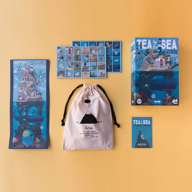 Storytelling puzzle: Tea by the sea 100 pcs, LONDJI