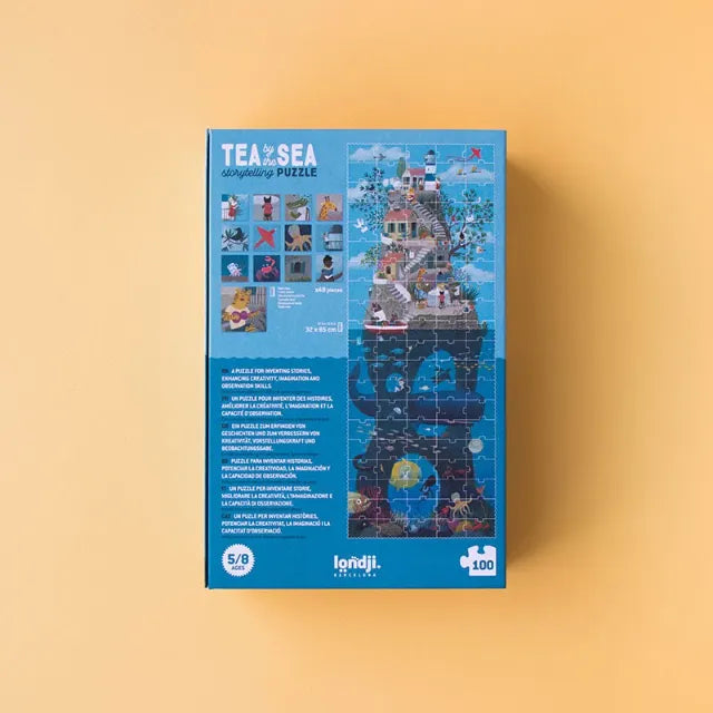 Storytelling puzzle: Tea by the sea 100 pcs, LONDJI