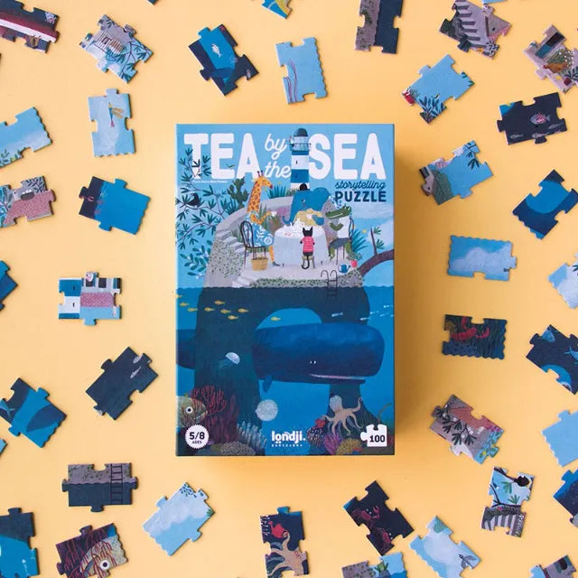 Storytelling puzzle: Tea by the sea 100 pcs, LONDJI