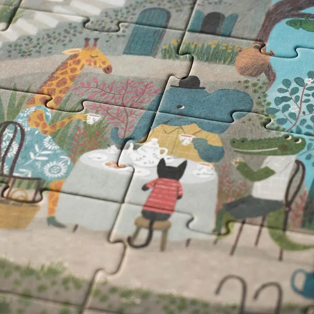Storytelling puzzle: Tea by the sea 100 pcs, LONDJI