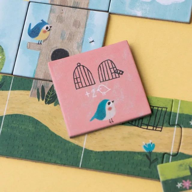 Cooperative family game: The fairy and the wizard, LONDJI