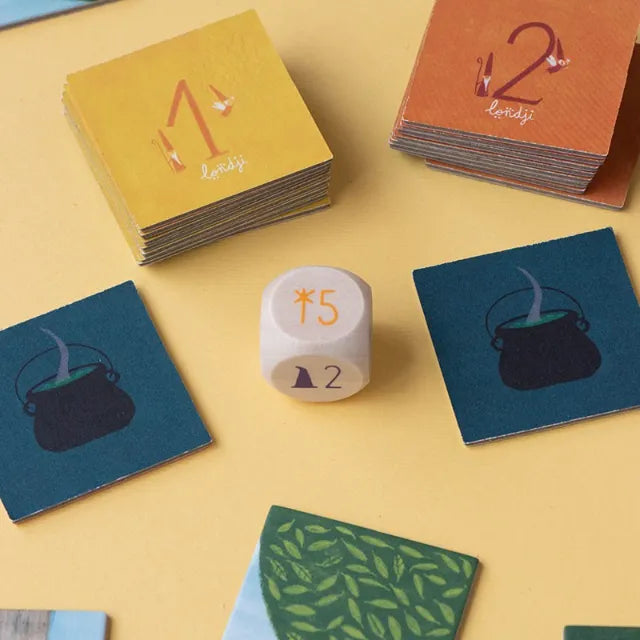 Cooperative family game: The fairy and the wizard, LONDJI