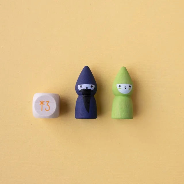 Cooperative family game: The fairy and the wizard, LONDJI