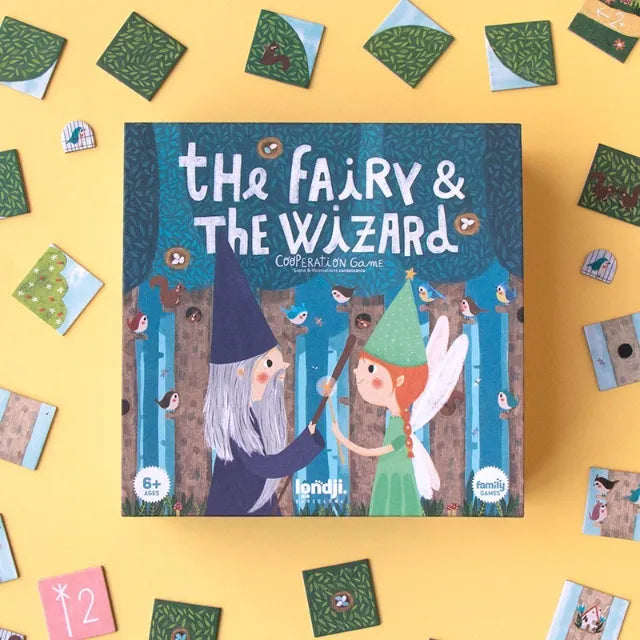 Cooperative family game: The fairy and the wizard, LONDJI