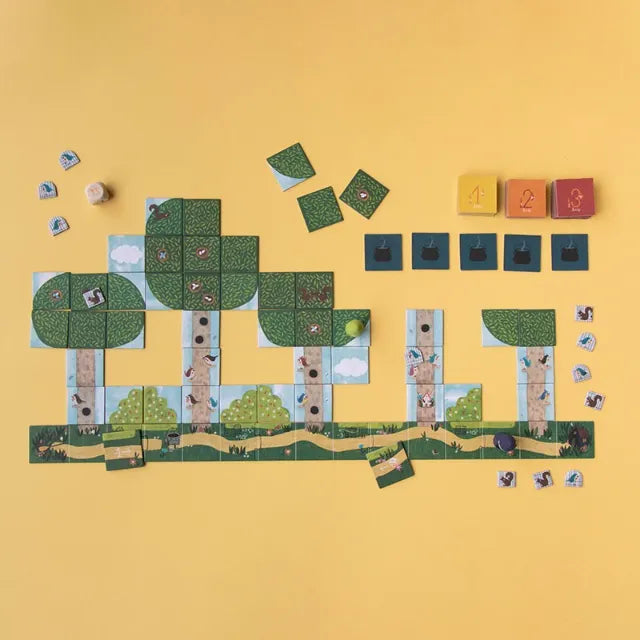 Cooperative family game: The fairy and the wizard, LONDJI