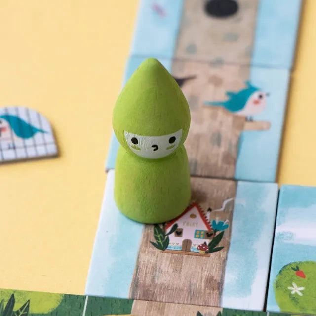 Cooperative family game: The fairy and the wizard, LONDJI