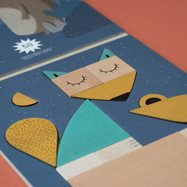 Wooden toy: The fox & the mouse, LONDJI