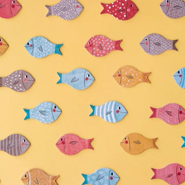 No rules family game: The whale & the fish, LONDJI