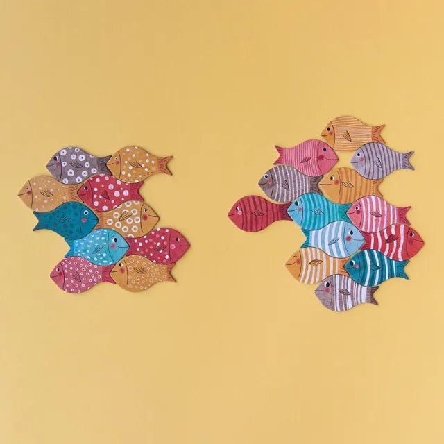 No rules family game: The whale & the fish, LONDJI