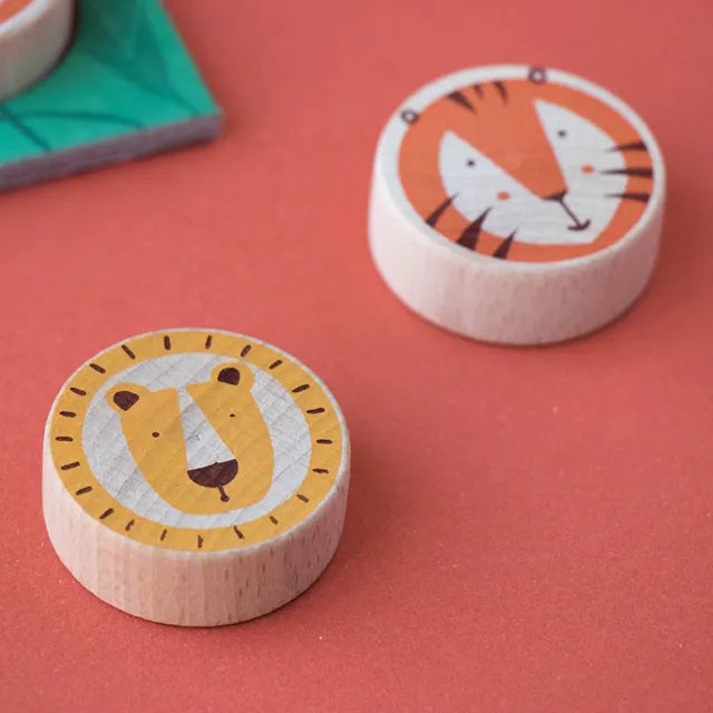 Three in a row game: Lion and tiger tic tac toe, LONDJI