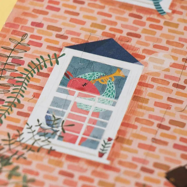 Reversible puzzle: Welcome to my home 36 pcs, LONDJI