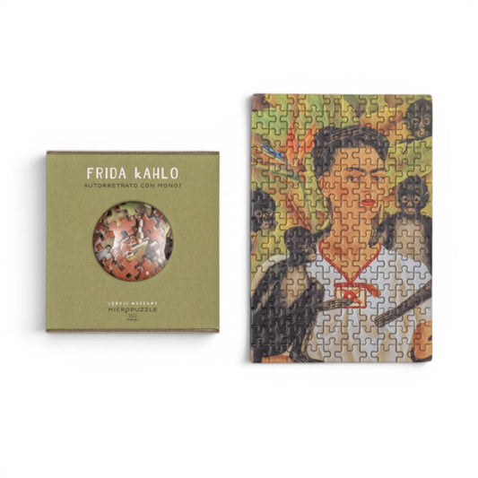 Zoom Micropuzzle 14+: Autor Con Monos. Frida Kahlo 150 pcs, LONDJI