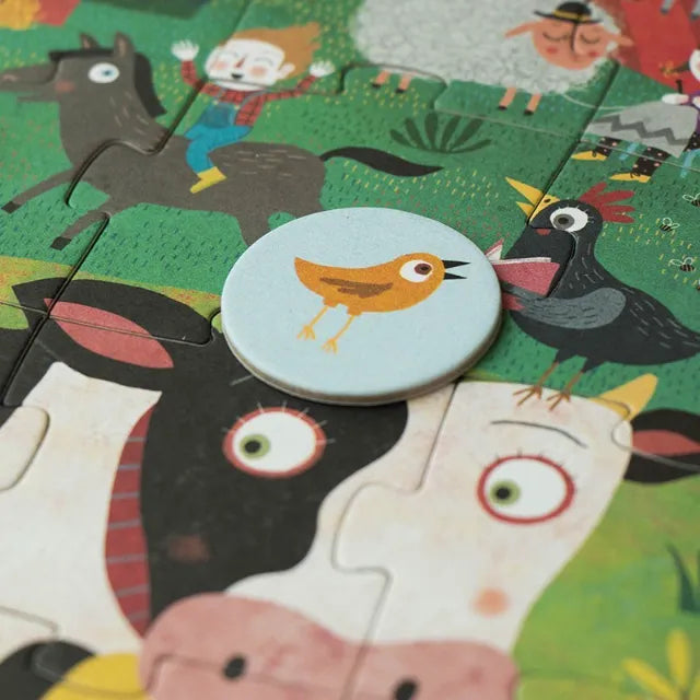 Look & Find First Pocket Puzzle: My Little Farm 24 pcs, LONDJI