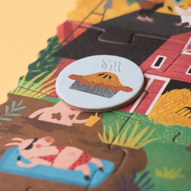 Look & Find First Pocket Puzzle: My Little Farm 24 pcs, LONDJI