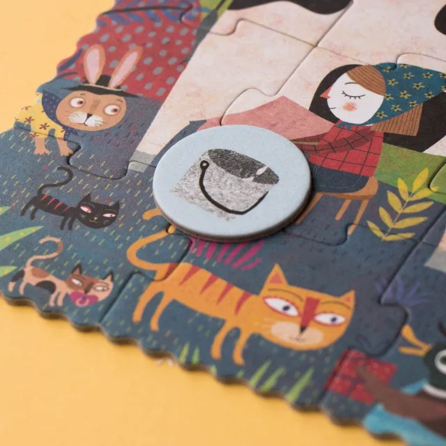 Look & Find First Pocket Puzzle: My Little Farm 24 pcs, LONDJI