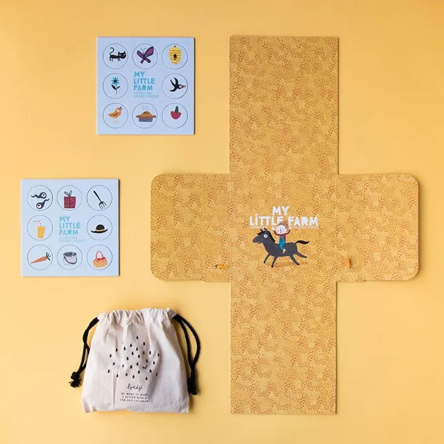 Look & Find First Pocket Puzzle: My Little Farm 24 pcs, LONDJI