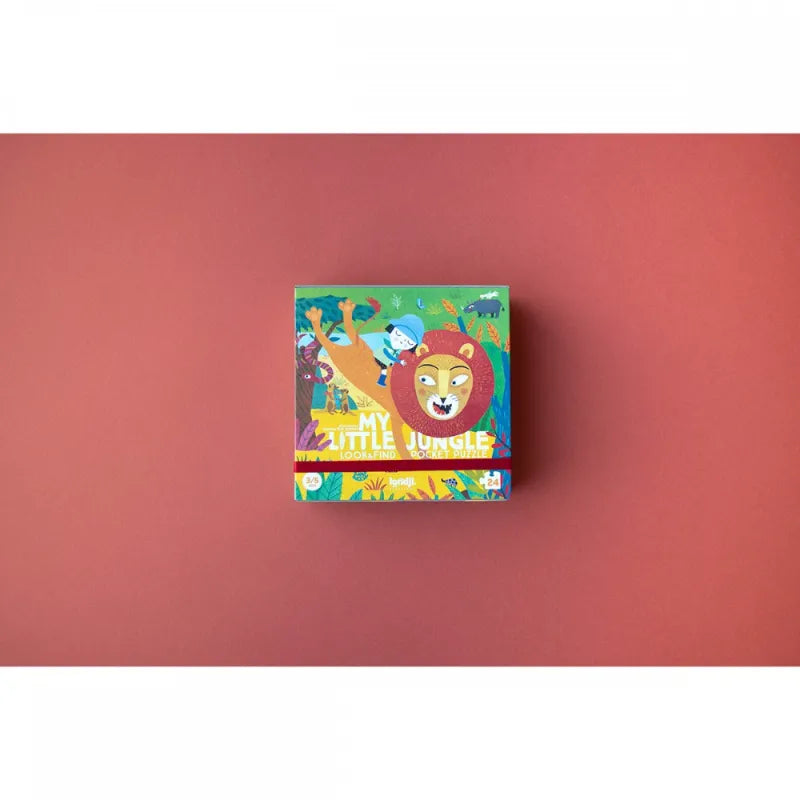 Look and Find First Pocket Puzzle: My Little Jungle 24 pcs, LONDJI