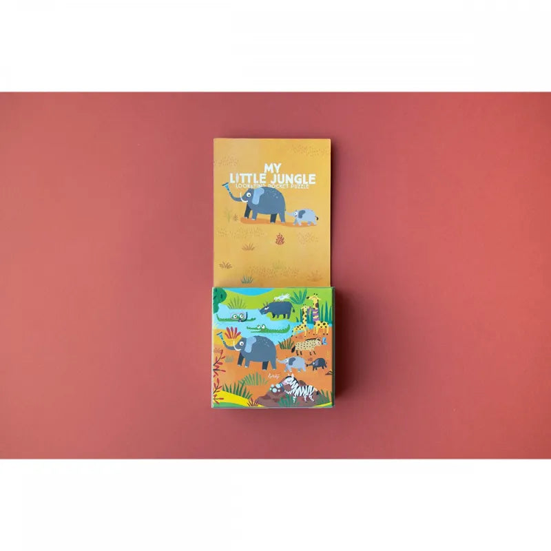 Look and Find First Pocket Puzzle: My Little Jungle 24 pcs, LONDJI