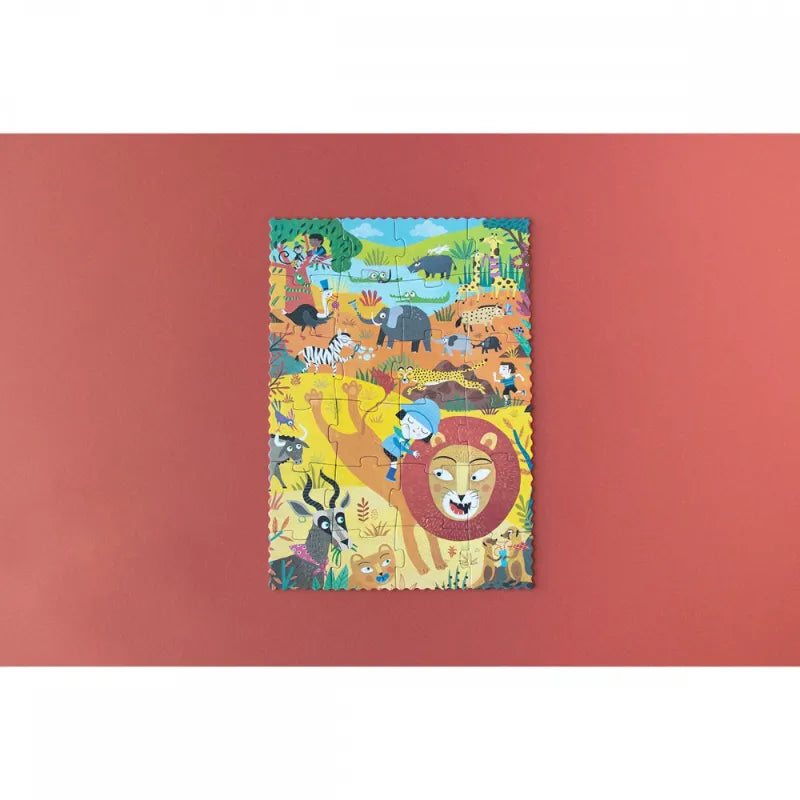 Look and Find First Pocket Puzzle: My Little Jungle 24 pcs, LONDJI