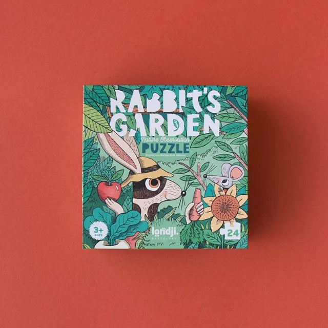 Look and Find First Puzzle: Rabbit's Garden 24 pcs, LONDJI