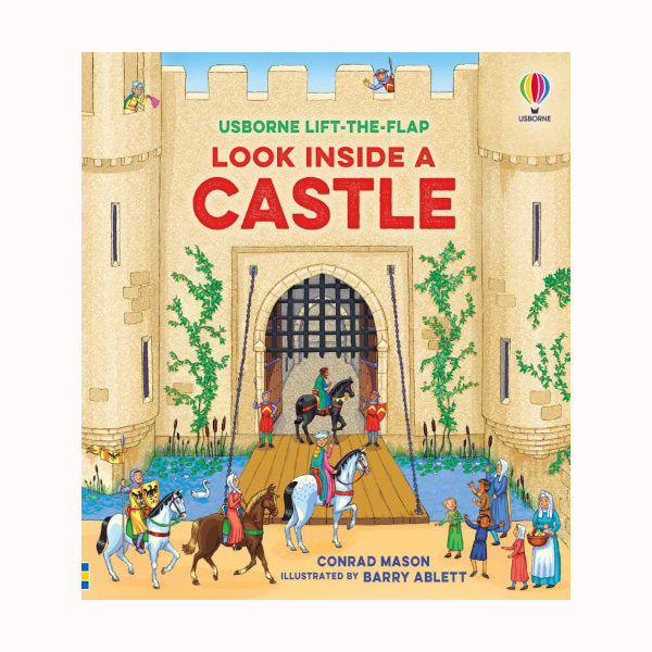 Flap book: Look Inside A Castle, Usborne