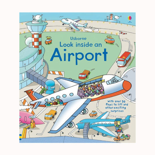 Flap book: Look Inside An Airport, Usborne