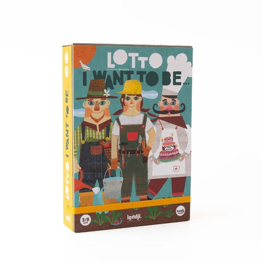 Bingo game lotto: I want to be, LONDJI