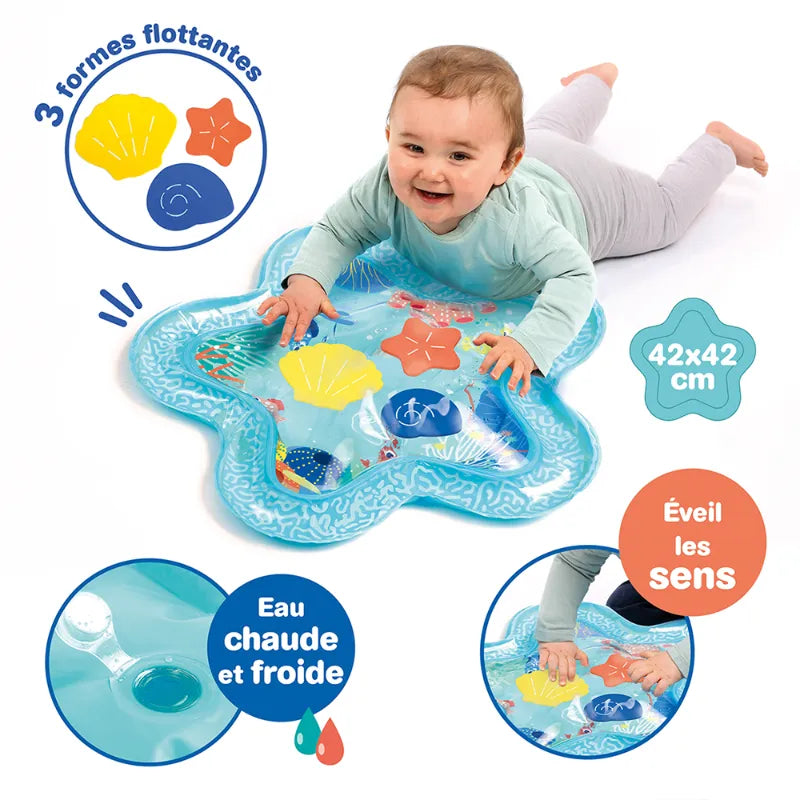 Water Play Mat 10m+: Star Sensory Tummy Time, Ludi