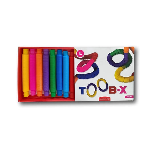 Sensory Toy: TOOB-X 08pcs Size-L, Juegaconmigo
