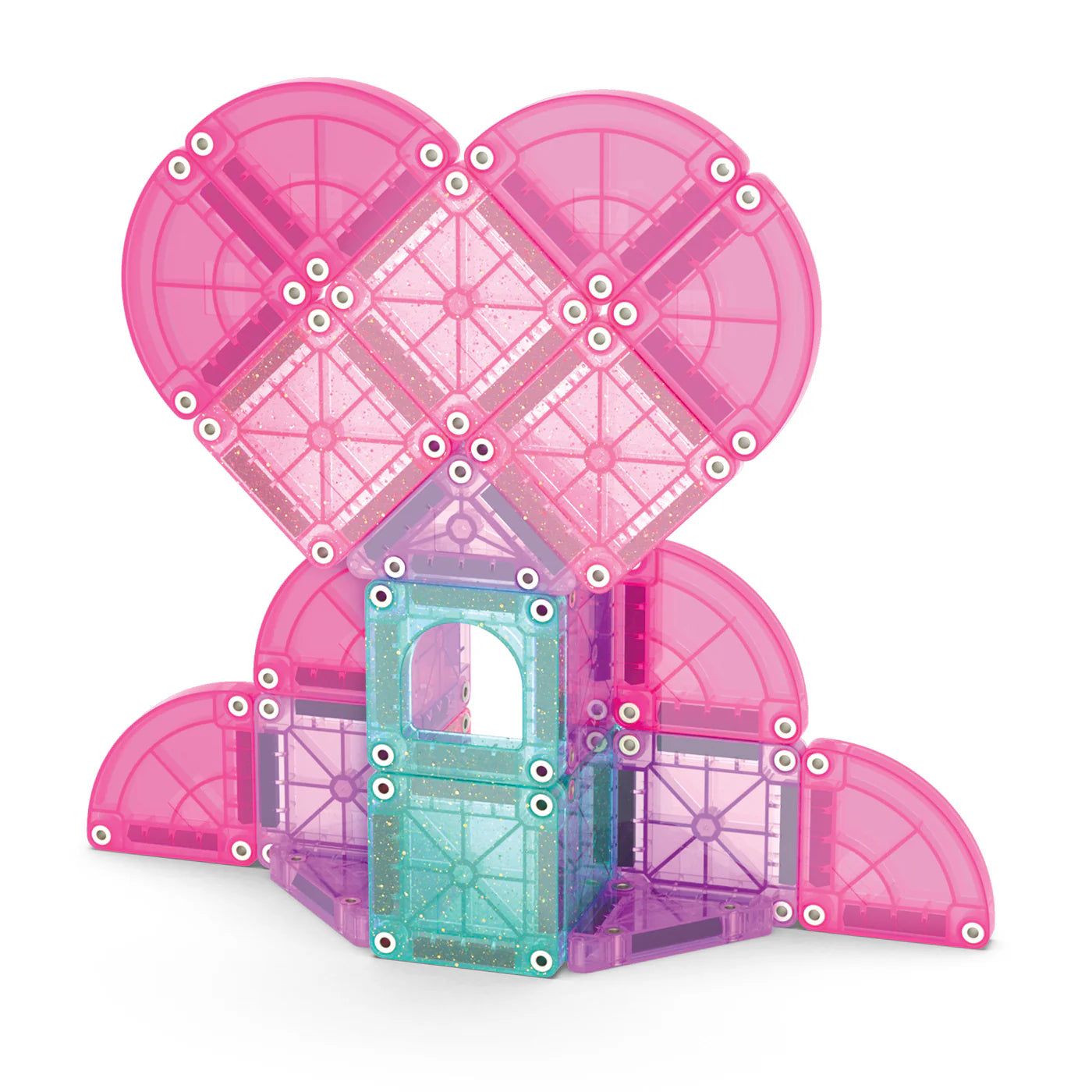 Travel Set microMAGS 26-Piece: Heart to Heart, Magna-tiles
