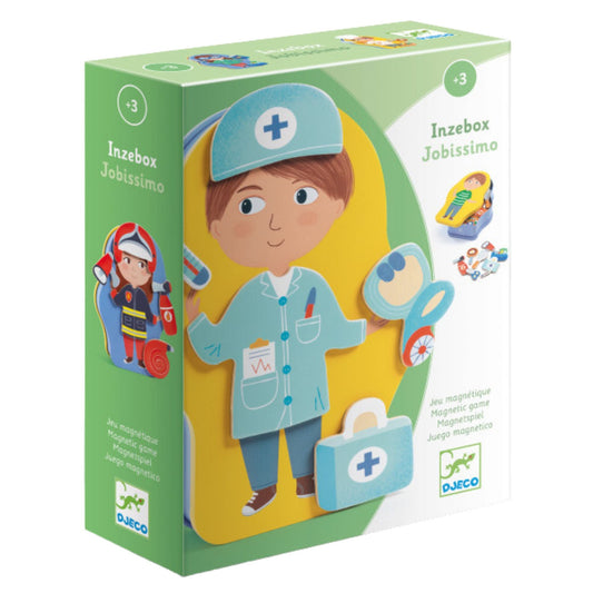 Djeco Educational wooden games - Magnetic games Jobissimo