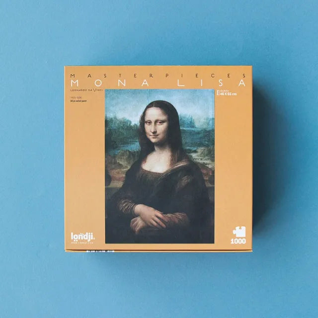 Masterpieces puzzle 12+: Mona Lisa 1000 pcs, LONDJI
