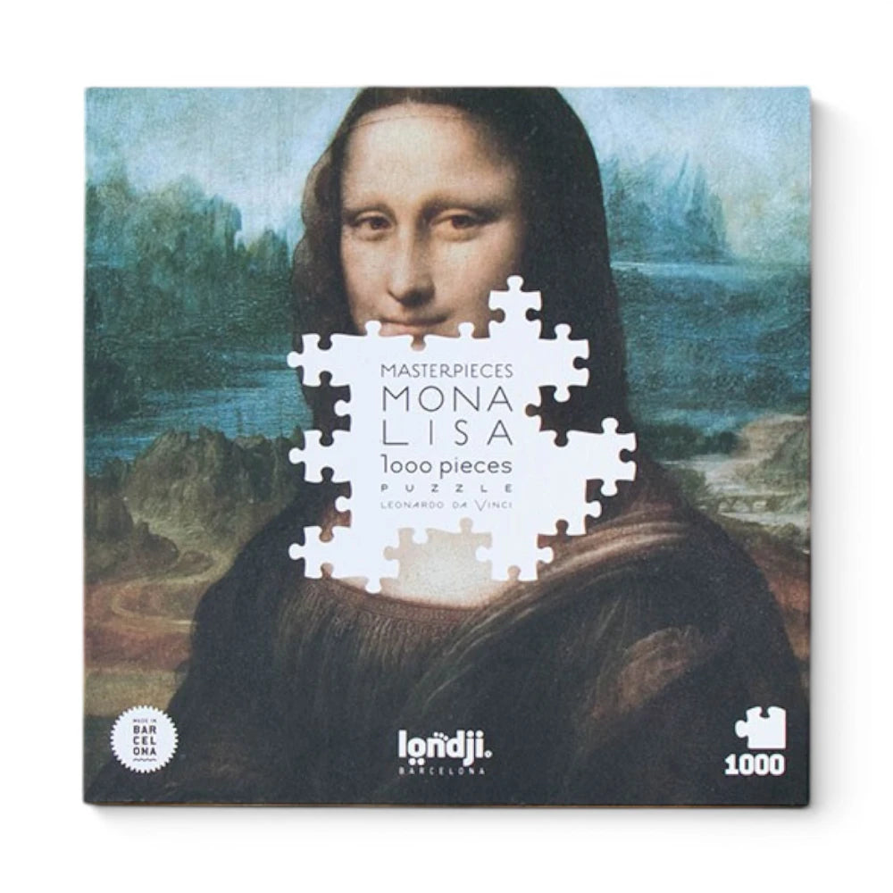 Masterpieces puzzle 12+: Mona Lisa 1000 pcs, LONDJI