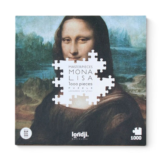 Masterpieces puzzle 12+: Mona Lisa 1000 pcs, LONDJI