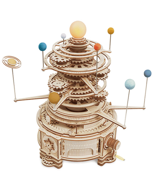 Solar system - planetary orbits.