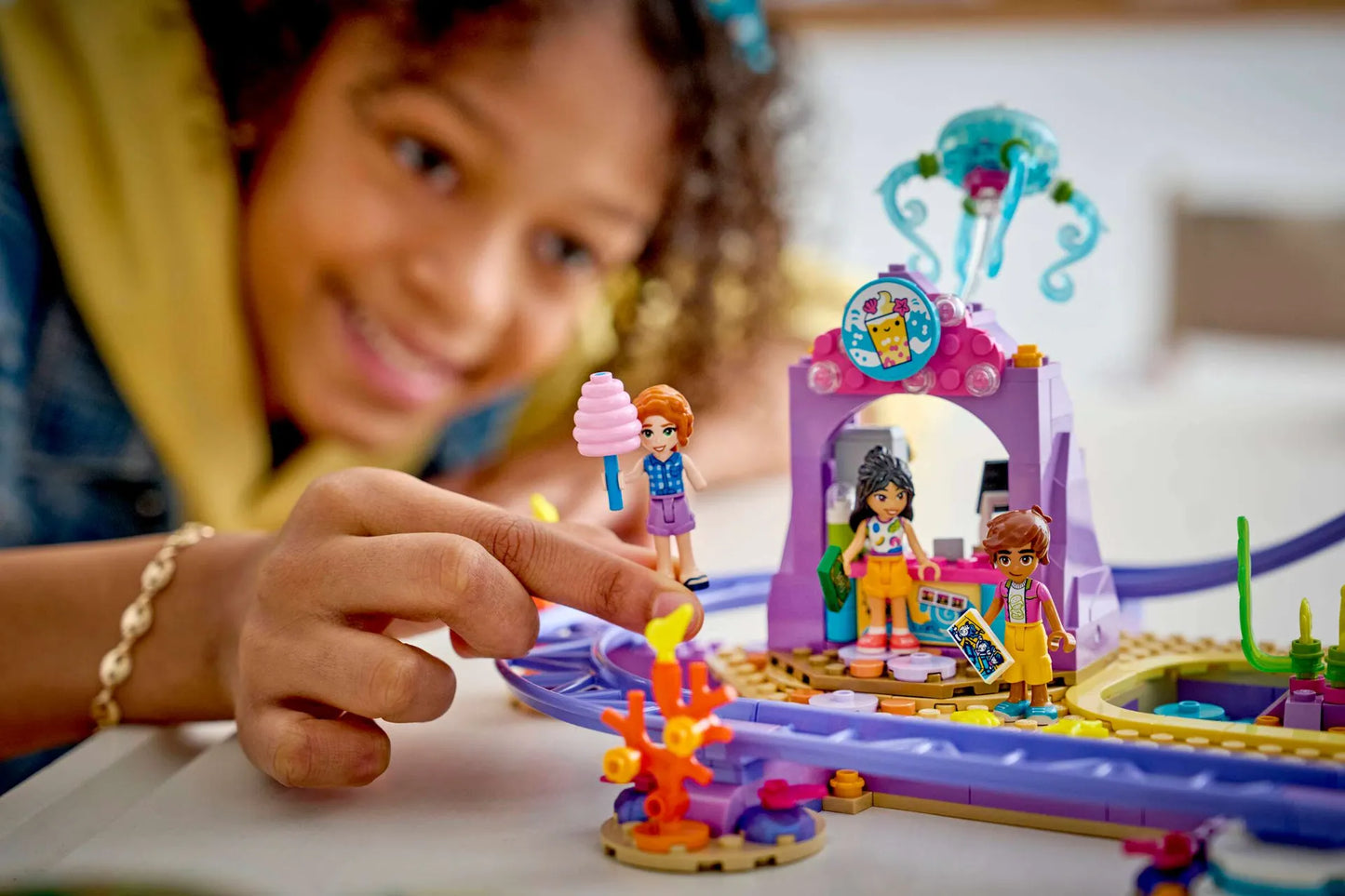 Mermaid Roller Coaster Ride 42703, Lego Friends