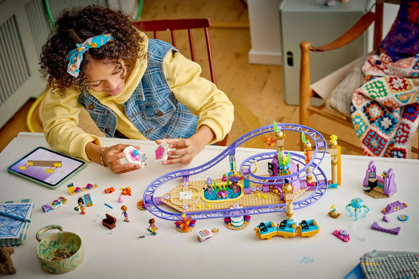 Mermaid Roller Coaster Ride 42703, Lego Friends