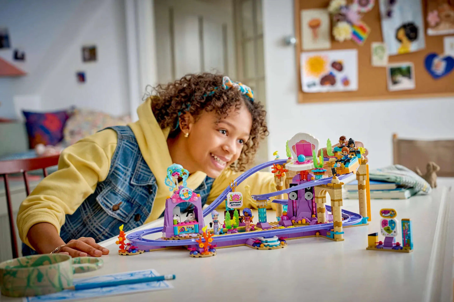 Mermaid Roller Coaster Ride 42703, Lego Friends