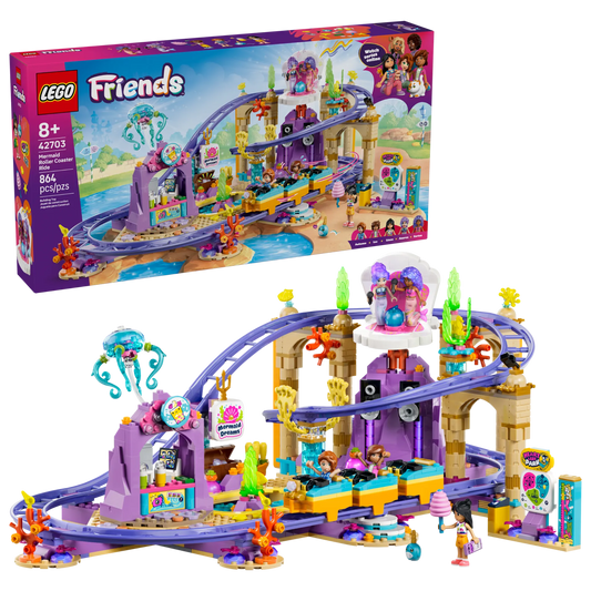 Mermaid Roller Coaster Ride 42703, Lego Friends