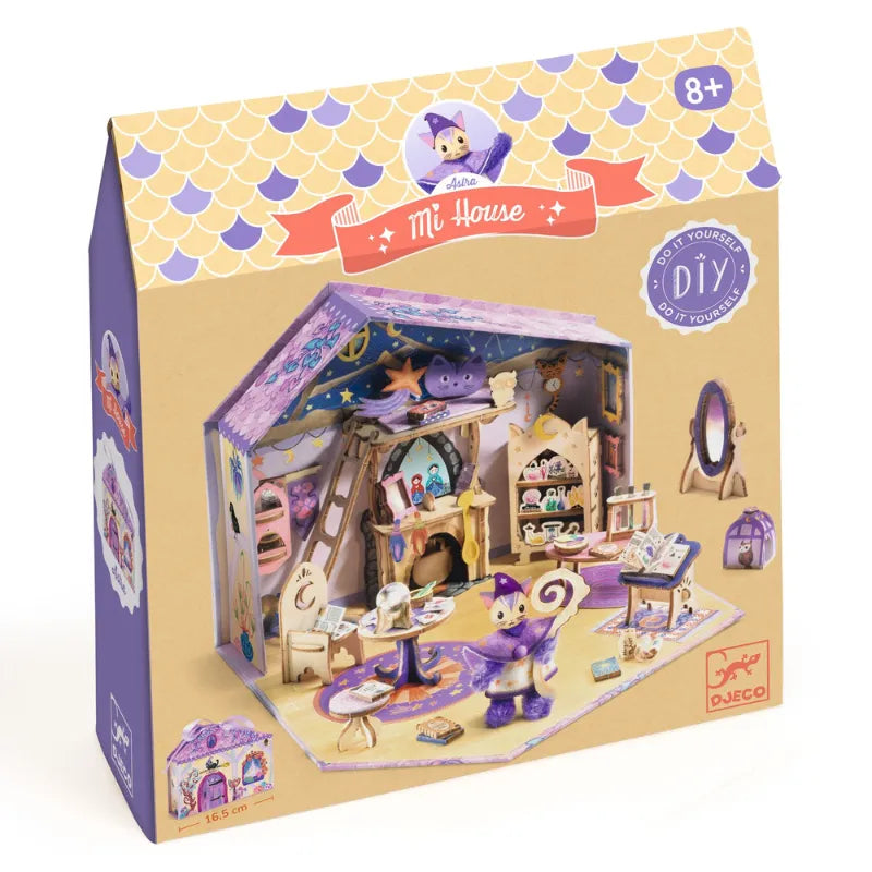 Mi House Astra, DIY Dollhouse Suitcase Kit For Kids 8+