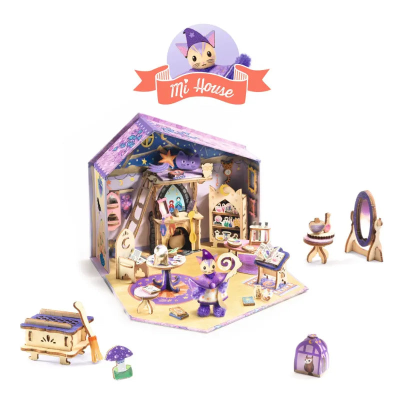 Mi House Astra, DIY Dollhouse Suitcase Kit For Kids 8+